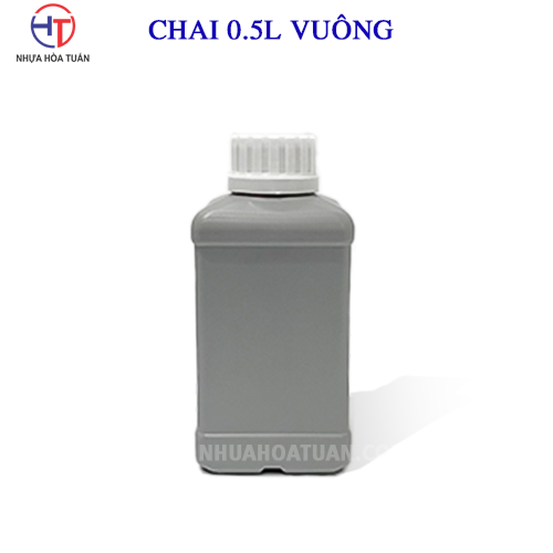 Chai 500ml vuông - Bao Bì Nhựa Hòa Tuấn - Công Ty TNHH Nhựa Hòa Tuấn